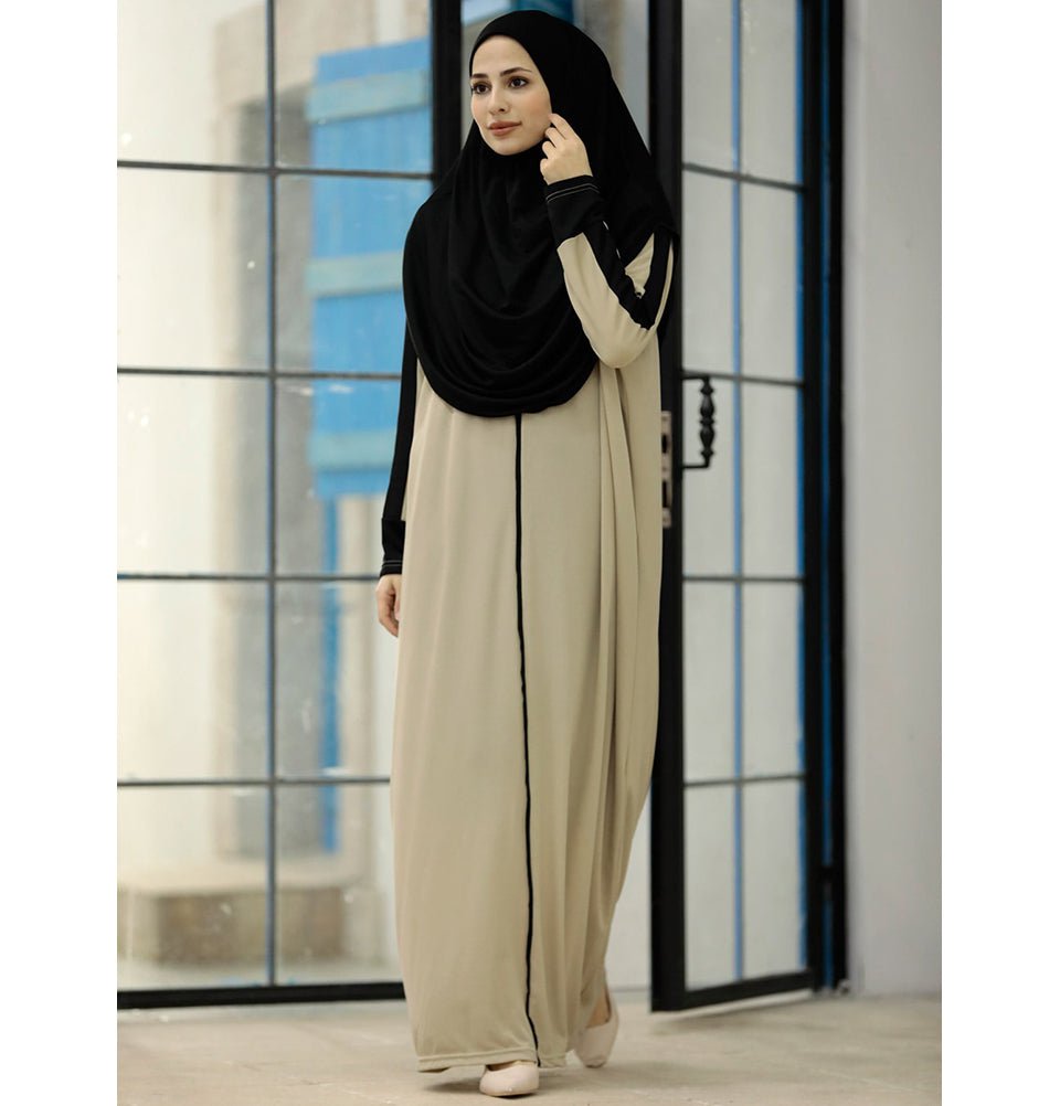 One Piece Islamic Women's Prayer Dress N2202 One Piece Islamic Women's Prayer Dress N2202
