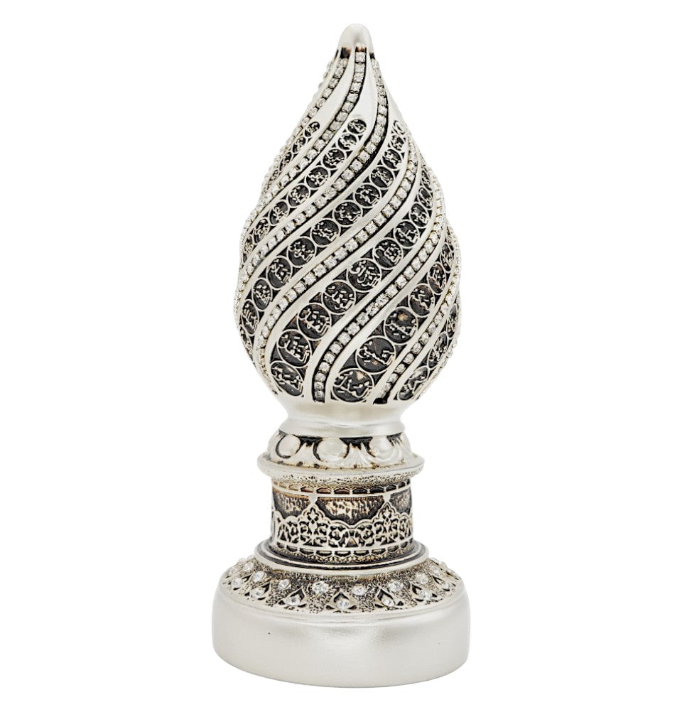 Image result for Islamic Table Decor Esma ul Husna Egg - Silver