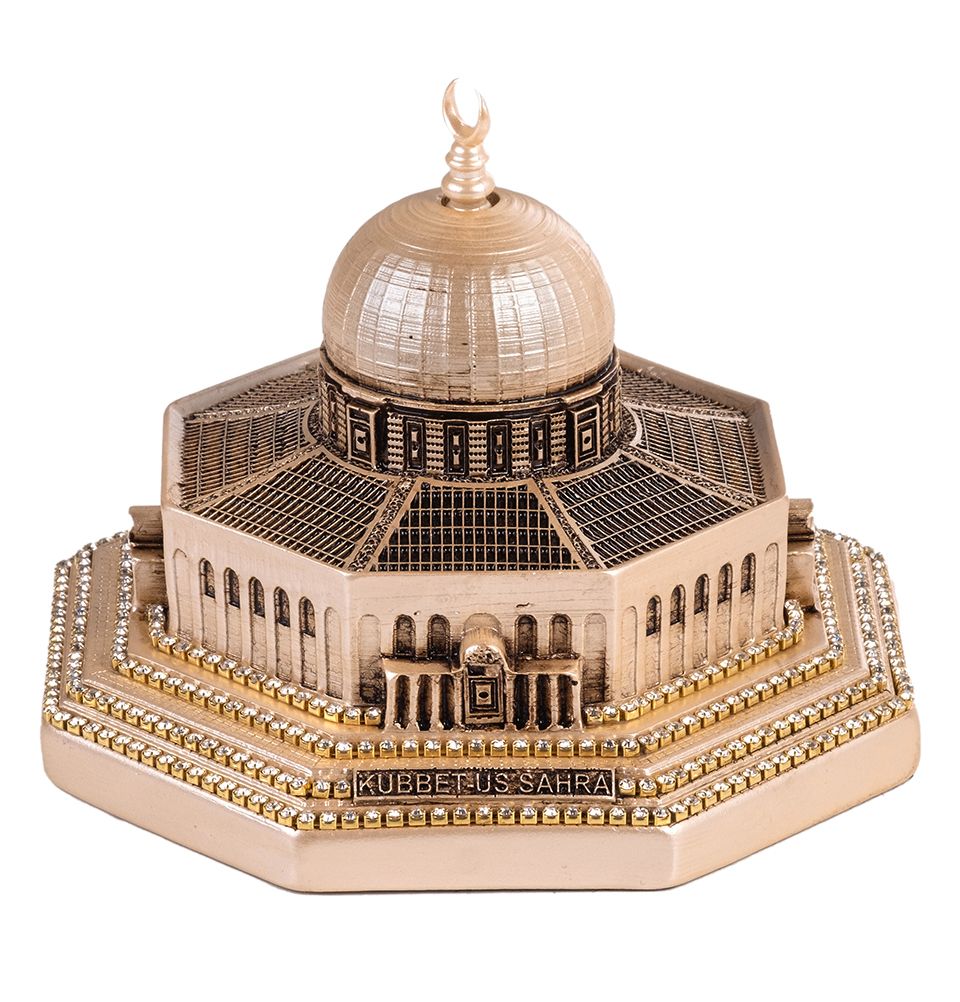 Islamic Table Decor Al Aqsa Dome of the Rock Replica - Mother of Pearl