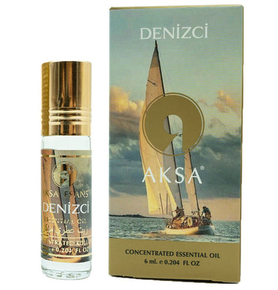 Modefa Perfume Aksa Concentrated Essential Oil Rollerball Perfume - 6ml - Denizci