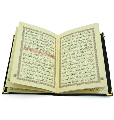 Modefa Prayer Rug Beige Eid Mubarak Gift Box Set - 5 Pieces With Kaba Prayer Mat Creme/Blue