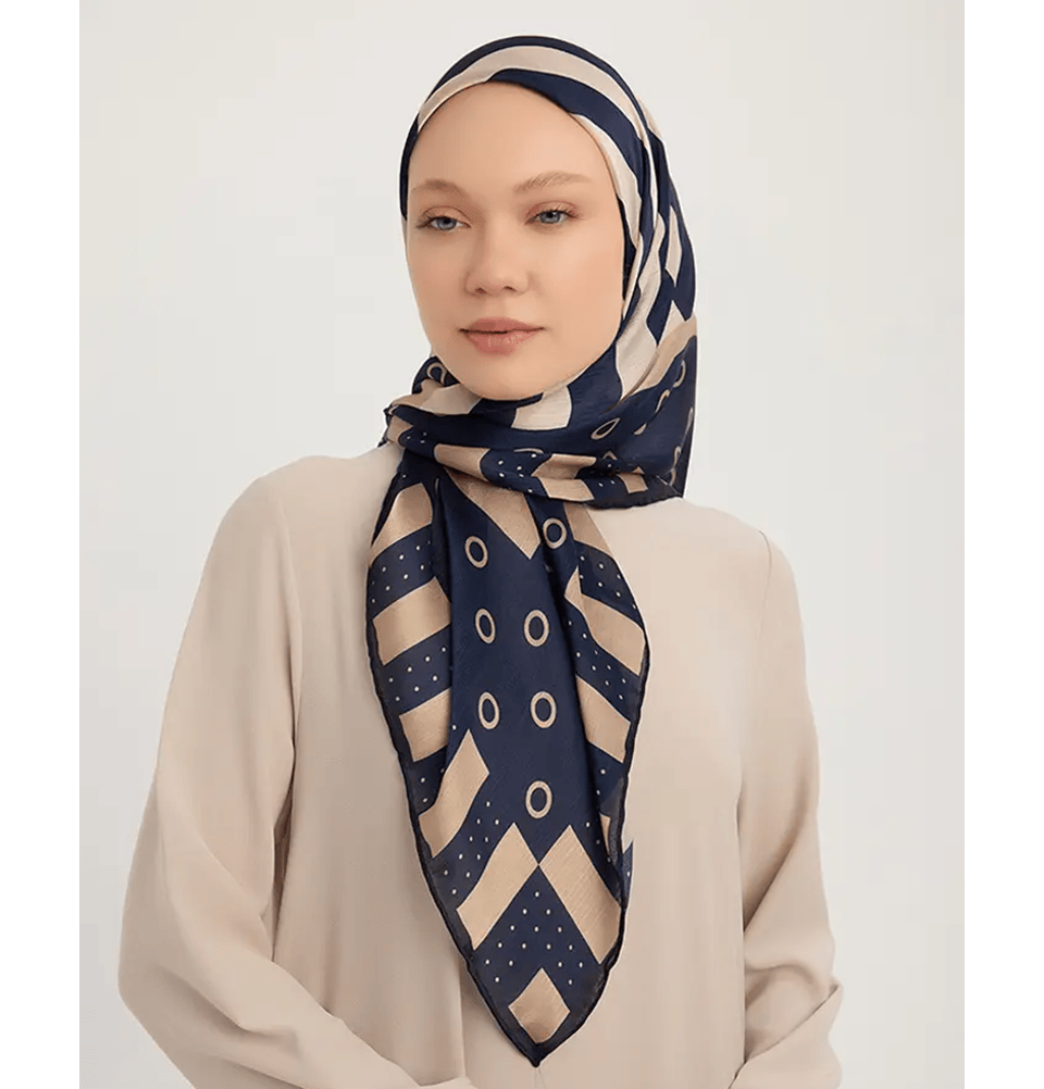 silk square hijab