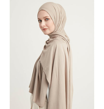 Modefa Shawl Beige Modefa Premium Jersey Hijab Shawl - Beige