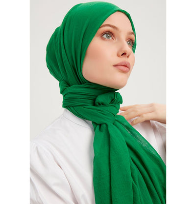Modefa Shawl Green Comfort Hijab Shawl - Green