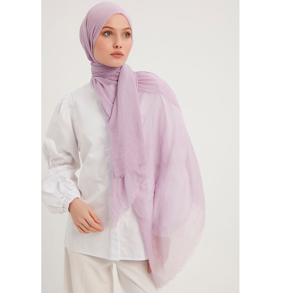 Modefa Shawl Pastel Purple Comfort Hijab Shawl - Pastel Purple