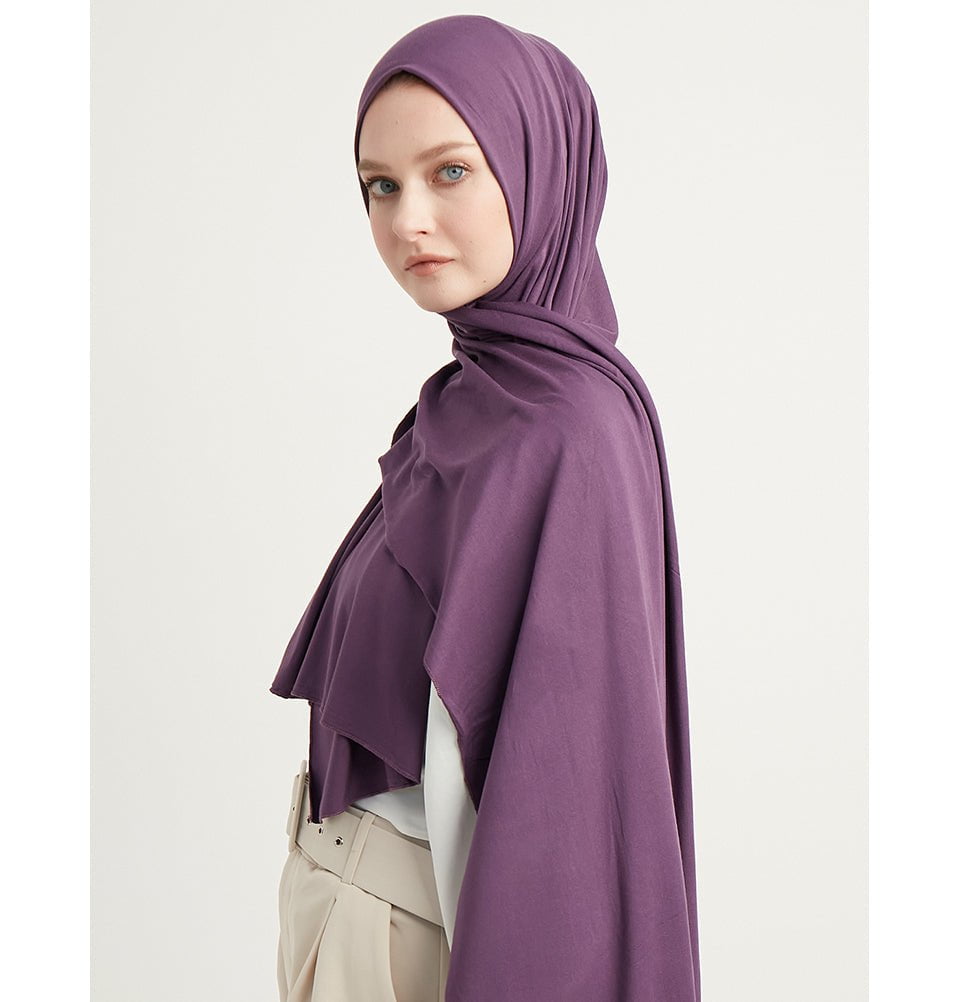 Modefa Shawl Regal Purple Modefa Premium Jersey Hijab Shawl - Regal Purple