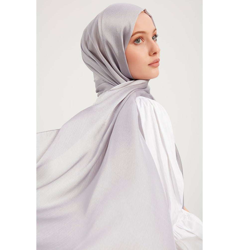 Modefa Shawl Silver Shine Hijab Shawl - Silver