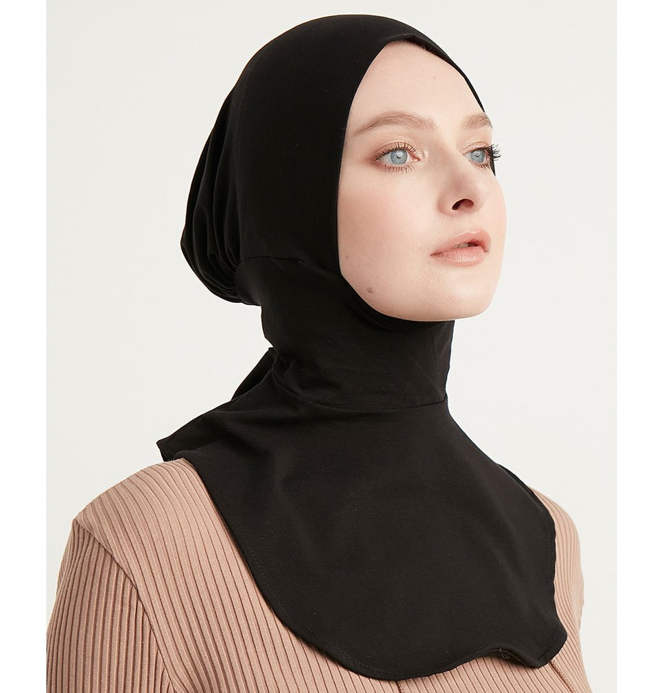 Premium Cotton Ninja Underscarf - Black