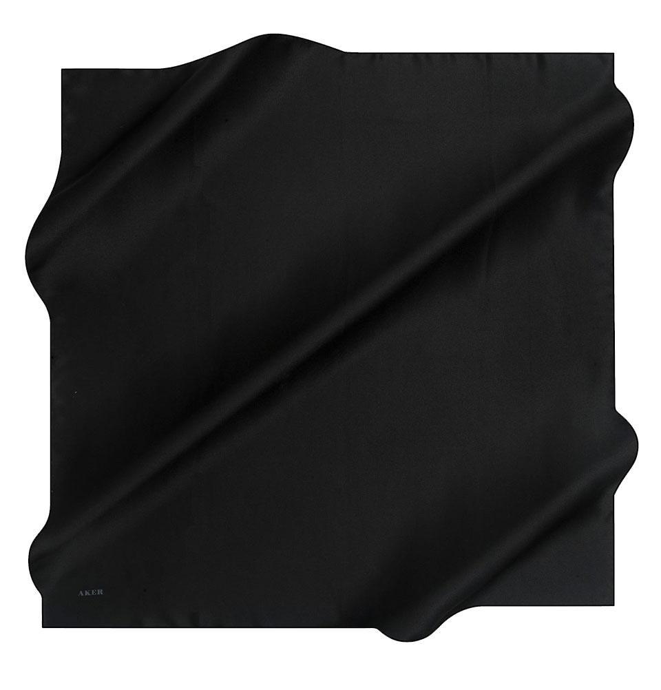 Aker Double-Sided Silk Hijab Shawl #311 - Black