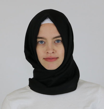 Aker Shawl Aker Ince Hijab Shawl #311 Black - Modefa 