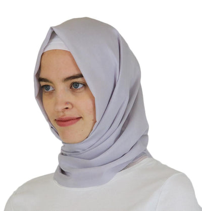 Aker Shawl Grey Aker Ince Hijab Shawl #371 Light Grey