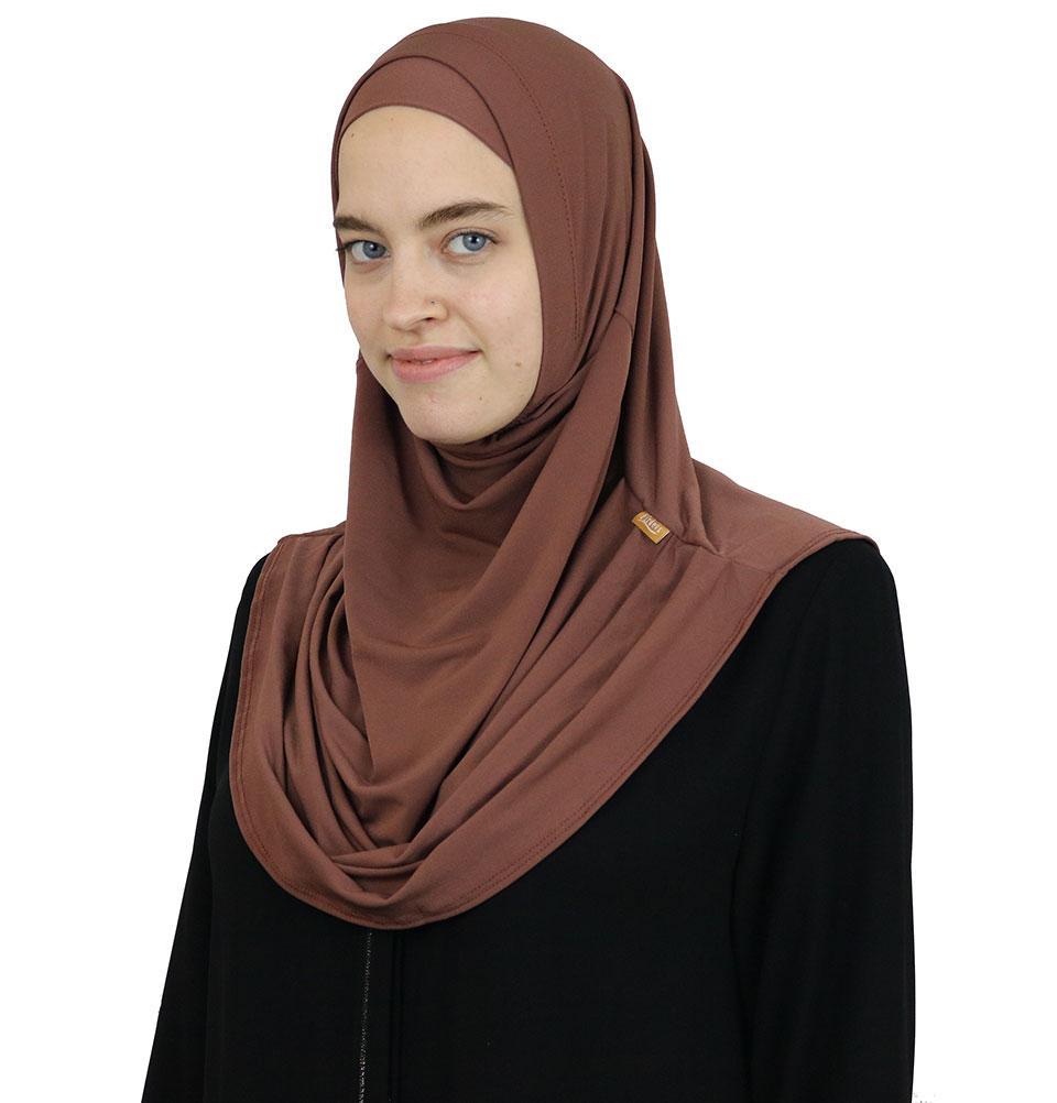 Firdevs Practical Scarf & Bonnet Mocha