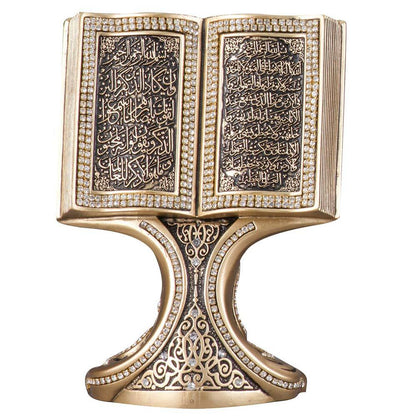 Gunes Islamic Decor Islamic Table Decor Quran Open Book Ayatul Kursi Nazar Dua 1660