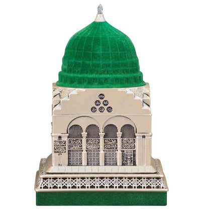 Modefa Islamic Decor Mother of Pearl Islamic Table Decor | Al Masjid an Nabawi Replica | Mother of Pearl 360-3F Small