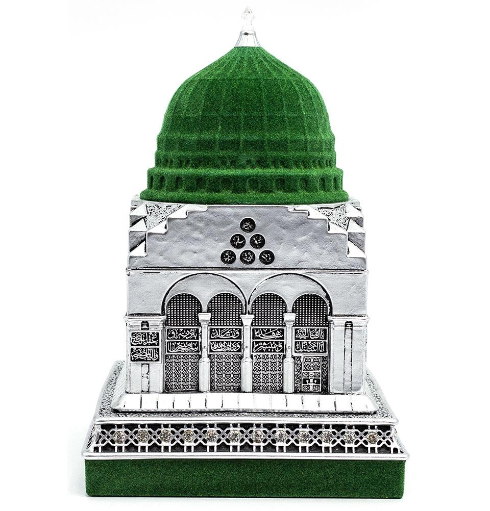 Modefa Islamic Decor Silver Al Masjid an Nabawi Medine Islamic Decor Replica - Silver