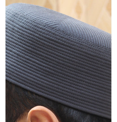 Modefa Kufi Men's Premium Islamic Turban Kufi - Dark Grey