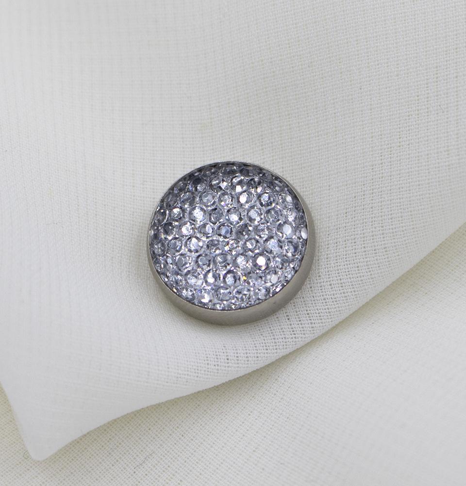 Diamante Magnetic Hijab 'Pin' -Pale Mauve