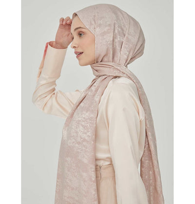Modefa Shawl Rose Pink Luxury Shine Hijab Shawl - Rose Pink