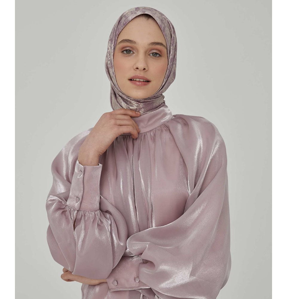 Modefa Shawl Vintage Rose Luxury Shine Hijab Shawl - Vintage Rose