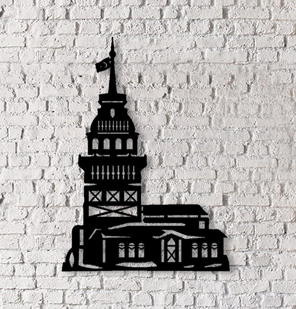 Islamic Wall Art Metalwork - City of Istanbul
