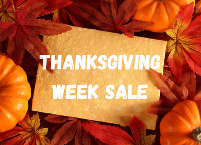 Thanksgiving Week Sale!
