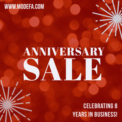 It's our 8 year Anniversary!