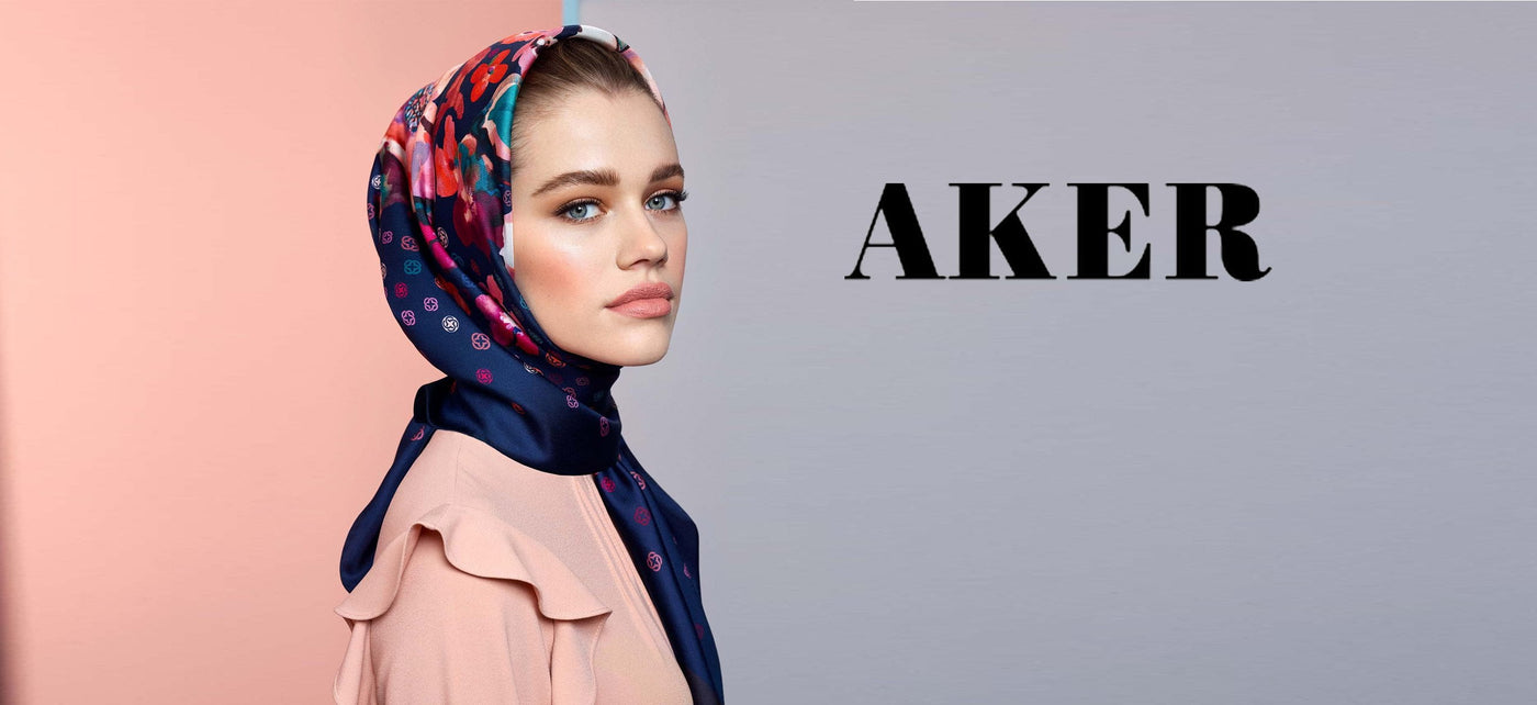 Aker Spring 2019 Turkish Silk Hijab