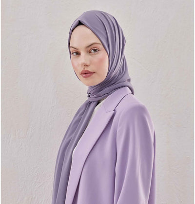 Fresh Scarf Shawl Lavender Medine Ipek Chiffon Hijab Shawl - Lavender