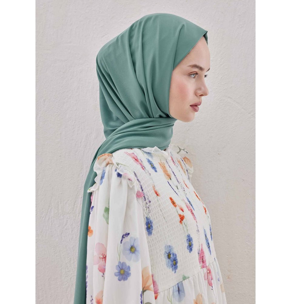 Fresh Scarf Shawl Mint Green Medine Ipek Chiffon Hijab Shawl - Mint Green