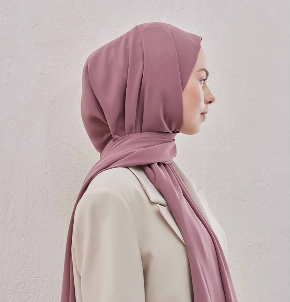 Fresh Scarf Shawl Soft Pink Medine Ipek Chiffon Hijab Shawl - Soft Pink