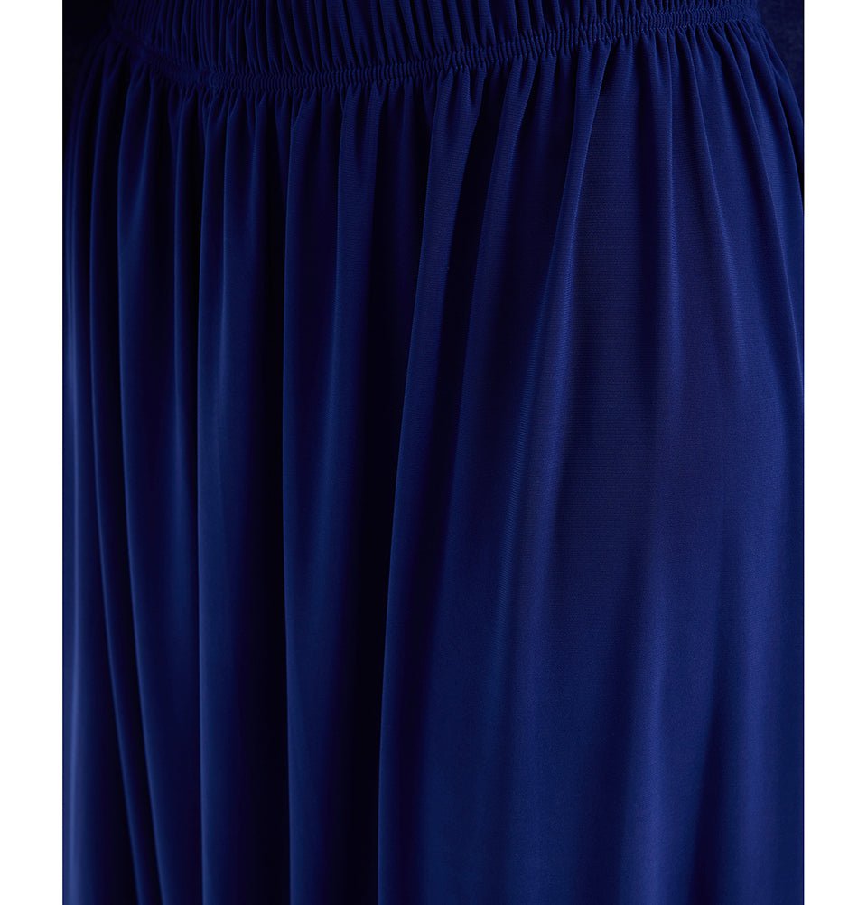Modefa Abaya Blue Modefa Premium Women's Islamic Two Piece Prayer Dress - Blue