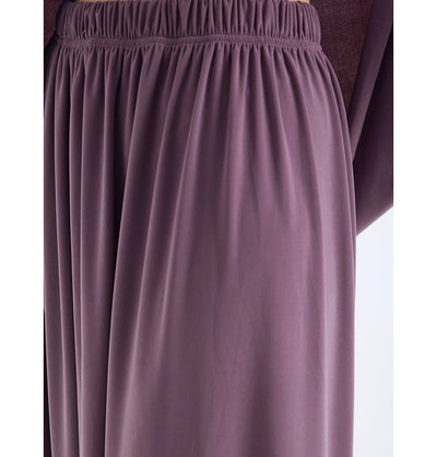 Modefa Abaya Purple Modefa Premium Women's Islamic Two Piece Prayer Dress - Purple