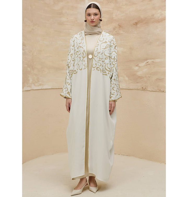 abaya dress design 20 Latest Open Abaya Designs with Styling Tips