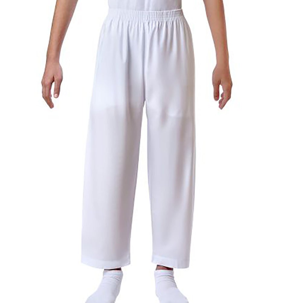 Modefa Accessories Men's Islamic Loose Fit Under Thobe Pants - White