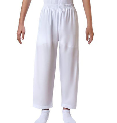 Modefa Accessories Men's Islamic Loose Fit Under Thobe Pants - White