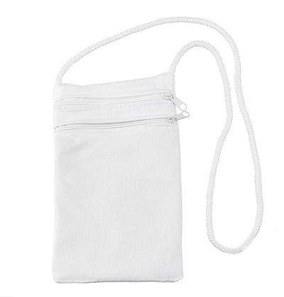 Modefa Accessories Modefa Practical Travel Neck Money Bag - White