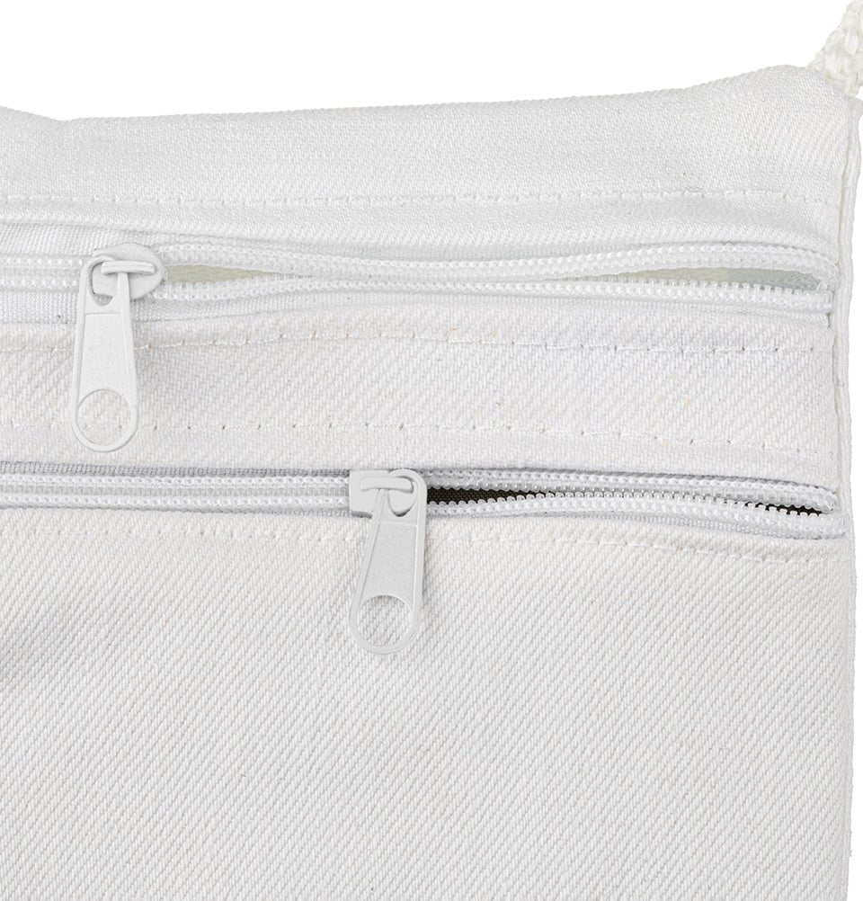 Modefa Accessories Modefa Practical Travel Neck Money Bag - White