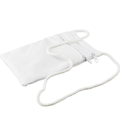 Modefa Accessories Modefa Practical Travel Neck Money Bag - White