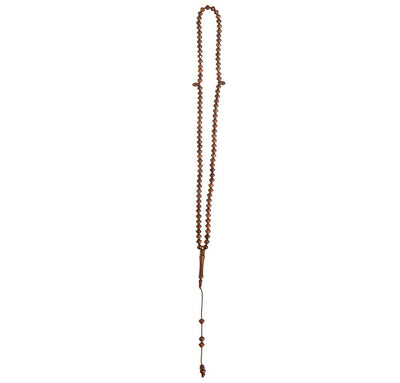 Modefa Beads Luxury Islamic Tesbih | Oval Kuka Wood | 99 Count
