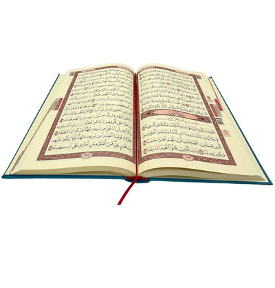 Modefa Blue The Holy Quran - Arabic Gold (Blue)