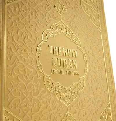Modefa Book Gold The Holy Quran - Arabic with English Translations - Gold
