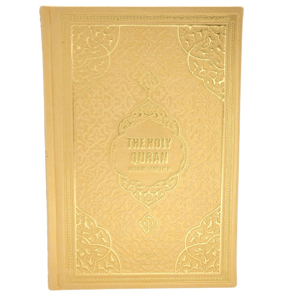 Modefa Book Gold The Holy Quran - Arabic with English Translations - Gold