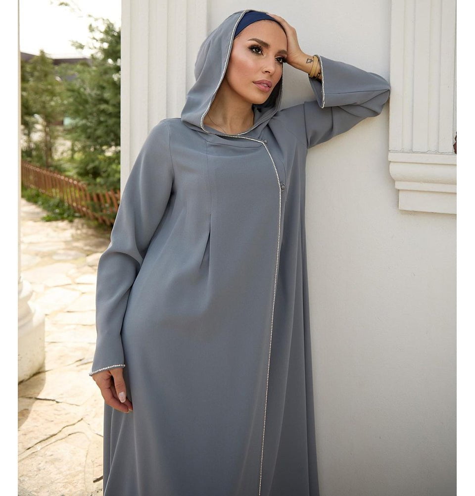 elegant hooded dress Women's Hoodie Dress