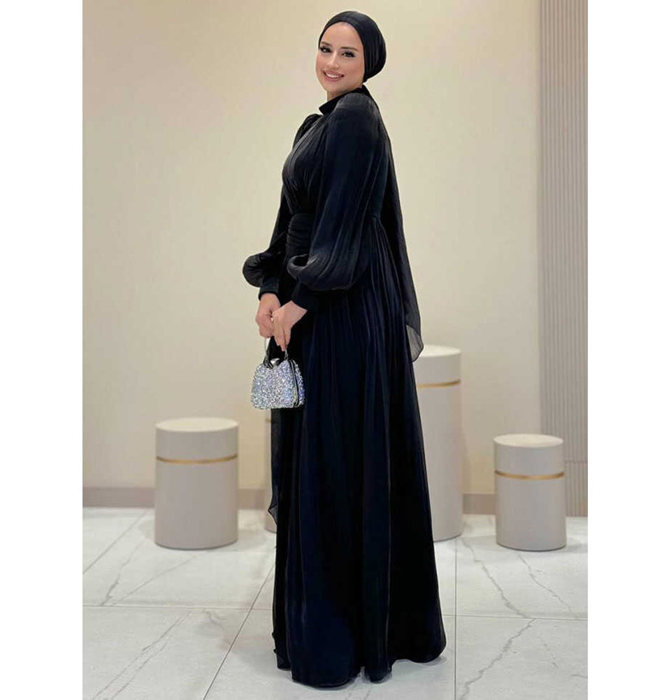 muslim birthday dress Modest Muslim Woman's Lumina Gown
