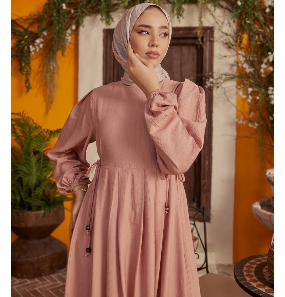 Modefa Dress Modest Women's Dress 24539 - Pink