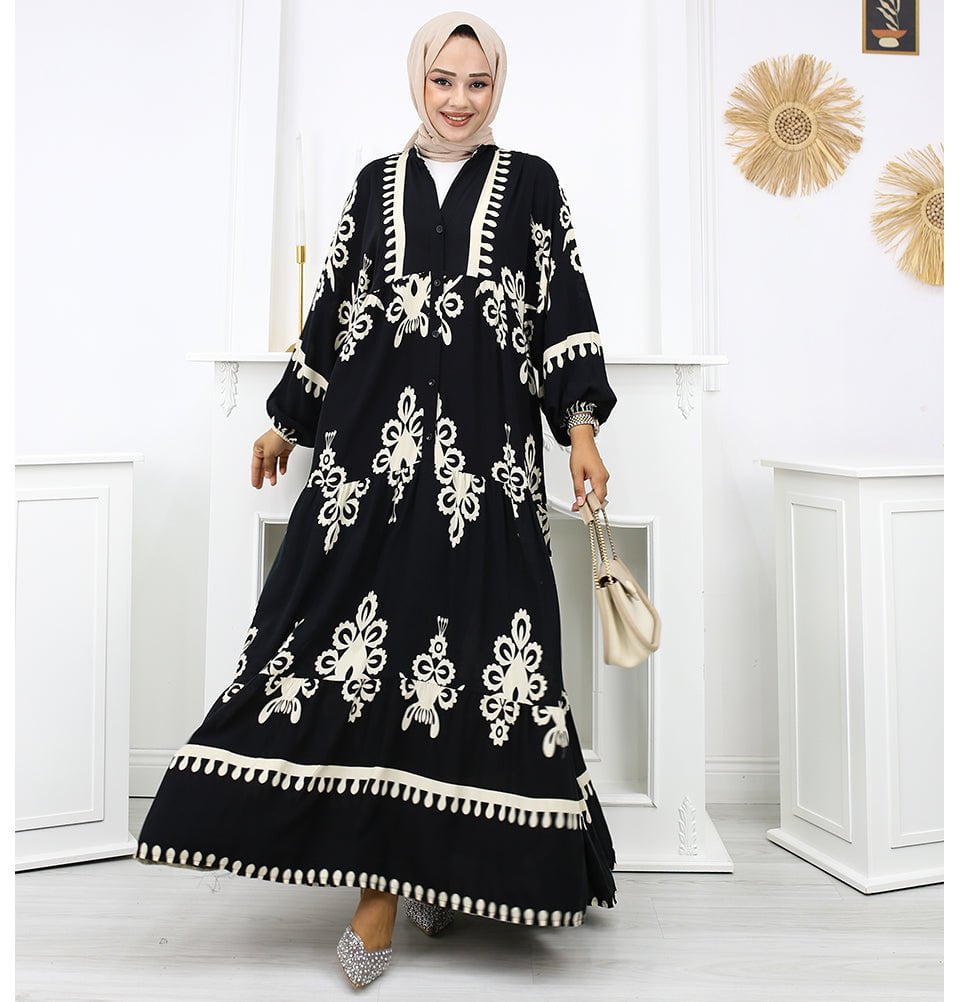 Modest Women's Summer Florya Dress