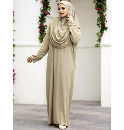 Modefa Dress One Piece Prayer Dress N2301 - Beige