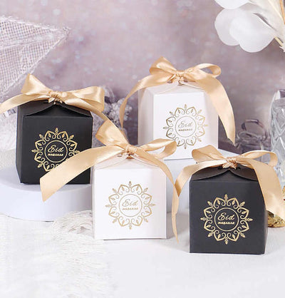 Modefa Gift Wrap Elegant Mini Eid Party Favor Boxes