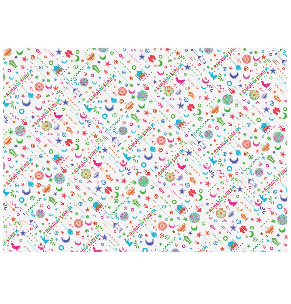 Modefa Gift Wrap Islamic Holiday Wrapping Paper - Ramadan Kareem