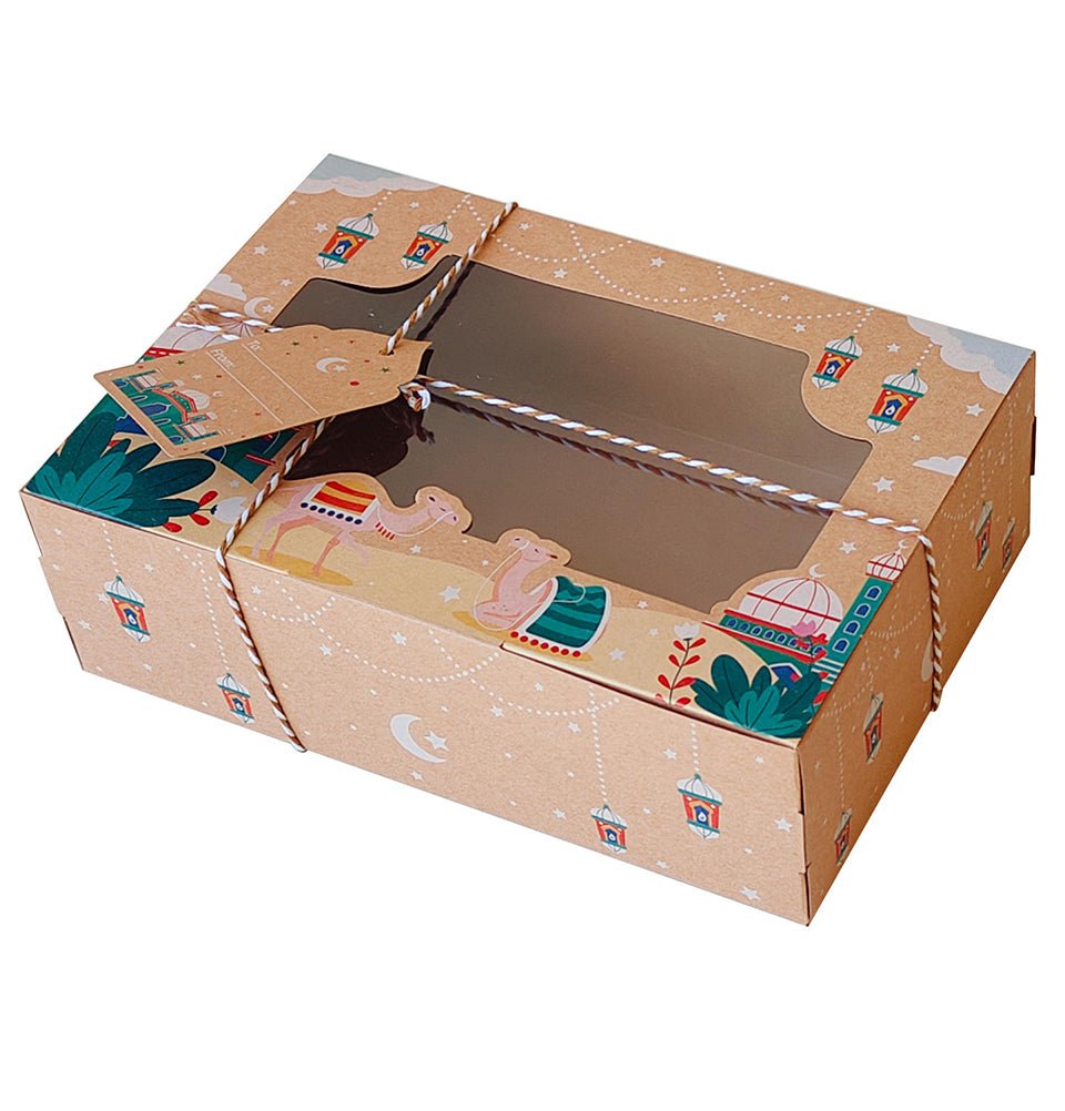 Modefa Gift Wrap Ramadan or Eid Treat Gift Box - Set of 4